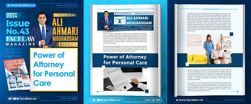 Power of attorney for personal care Power of attorney for personal care