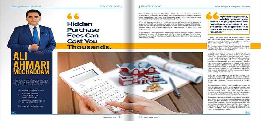 Hidden purchase fees can cost you thousands Hidden purchase fees can cost you thousands